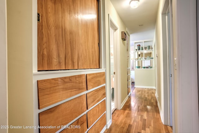 4451 Greenwood Dr, Okemos, MI 48864 - hall with wood finished floors