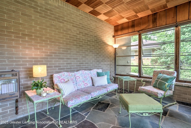 4451 Greenwood Dr, Okemos, MI 48864 - sunroom with heating unit