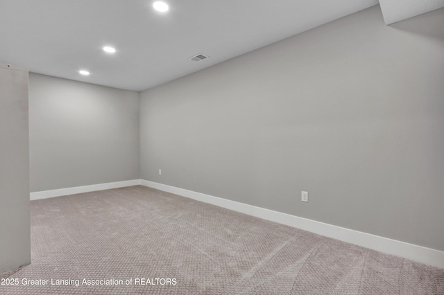 330 Vansickle Dr Unit 31, Charlotte, MI 48813 - carpeted empty room featuring recessed lighting and baseboards