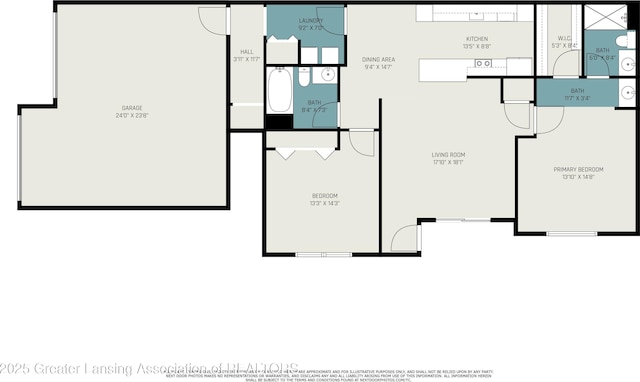 3706 Flying Gulch Dr, Holt, MI 48842 - view of property floor plan