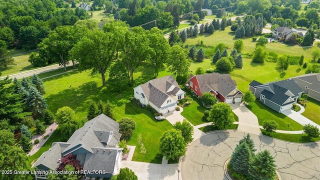 3537 Winborn Dr, Dewitt, MI 48820 - aerial perspective of suburban area