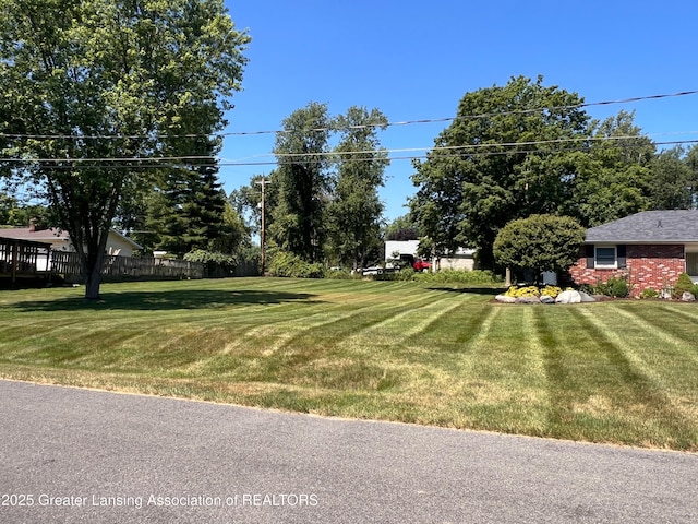 6716 Bunker Hill Dr, Lansing, MI 48906 - view of yard