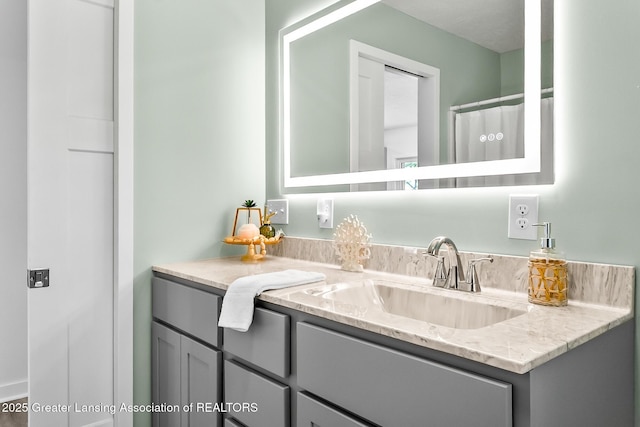 1337 Shepard St, Crystal, MI 48818 - bathroom with vanity