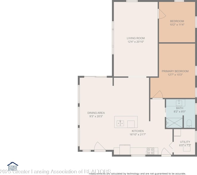 1337 Shepard St, Crystal, MI 48818 - view of room layout