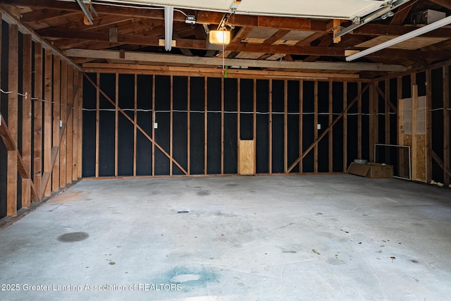 1337 Shepard St, Crystal, MI 48818 - garage with a garage door opener