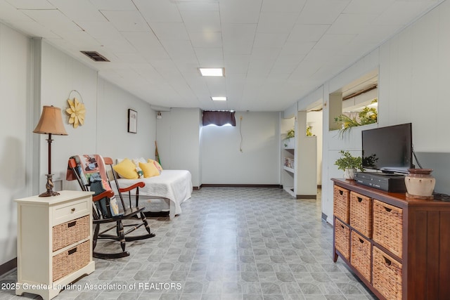 1220 Seymour St, Grand Ledge, MI 48837 - bedroom with light floors