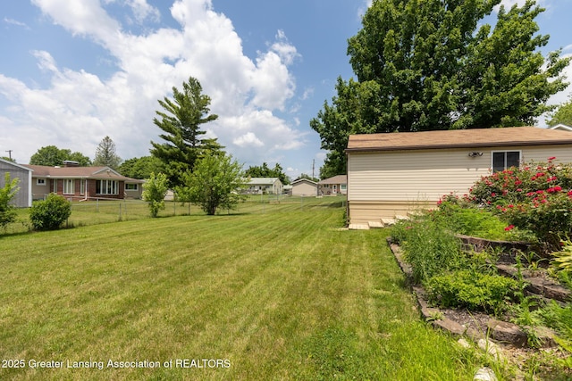 1220 Seymour St, Grand Ledge, MI 48837 - view of yard