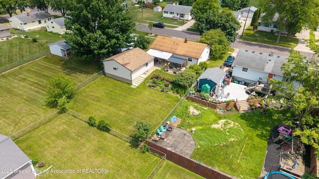 1220 Seymour St, Grand Ledge, MI 48837 - aerial view of residential area