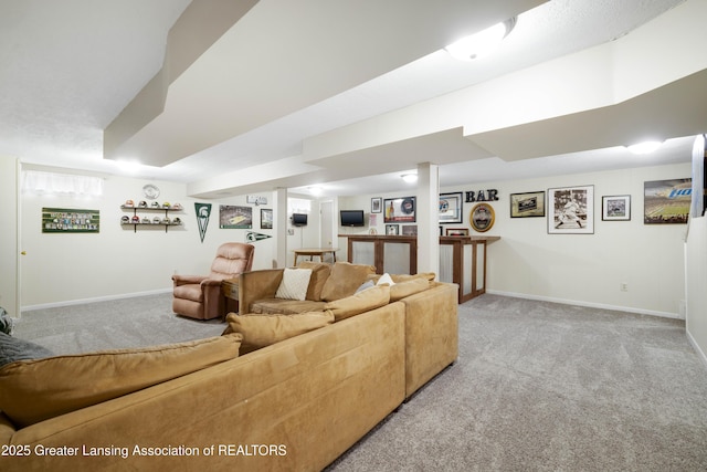 4629 Grandwoods Dr, Lansing, MI 48917 - living room with carpet