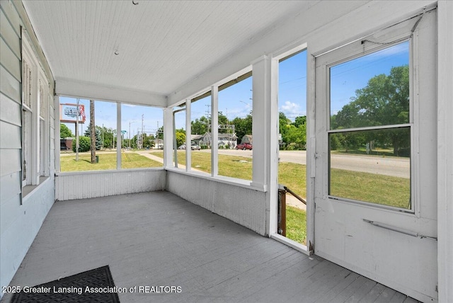 700 S Pennsylvania Ave, Lansing, MI 48912 - unfurnished sunroom with plenty of natural light
