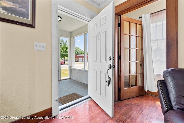 700 S Pennsylvania Ave, Lansing, MI 48912 - doorway featuring wood finished floors