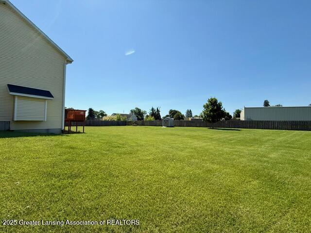 310 Brittany Ln, Mulliken, MI 48861 - view of green lawn