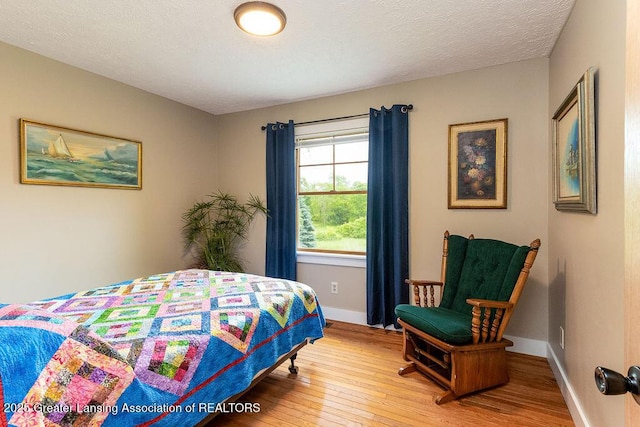 3536 Burkley Rd, Williamston, MI 48895 - bedroom with light wood-style floors and baseboards