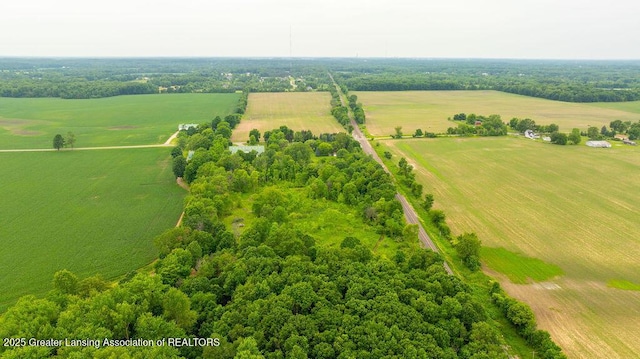 3536 Burkley Rd, Williamston, MI 48895 - aerial view of sparsely populated area