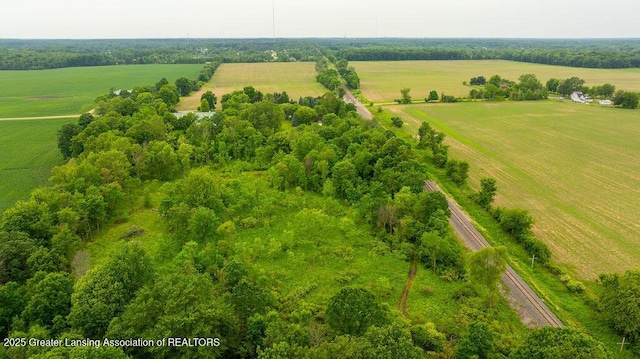 3536 Burkley Rd, Williamston, MI 48895 - overview of rural landscape