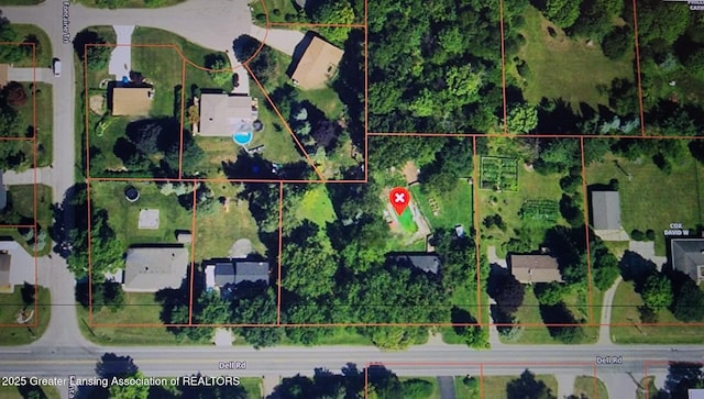 3612 Dell Rd, Holt, MI 48842 - map of property location