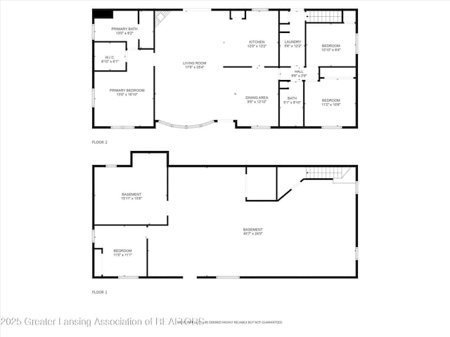 9428 S Wright Rd, Eagle, MI 48822 - view of property floor plan