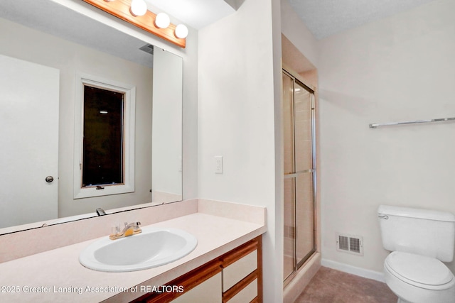 1621 Willow Creek Dr, Lansing, MI 48917 - bathroom featuring vanity and a shower stall
