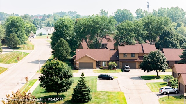 1621 Willow Creek Dr, Lansing, MI 48917 - aerial view of residential area