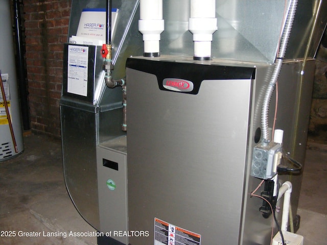 1002 Water St, Eaton Rapids, MI 48827 - utilities featuring heating unit and water heater