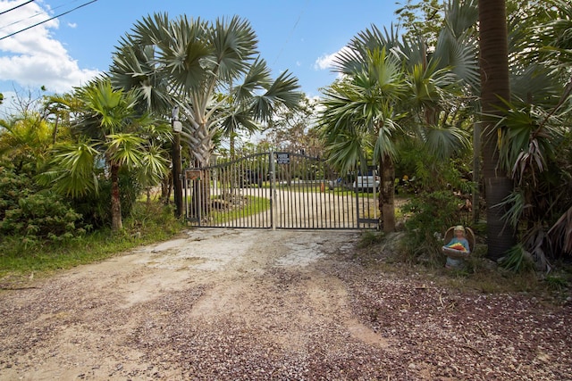 view of gate