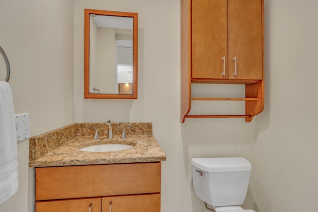 601 Ocean Dr Unit 414D, Key Colony, FL 33051 - half bath featuring toilet and vanity