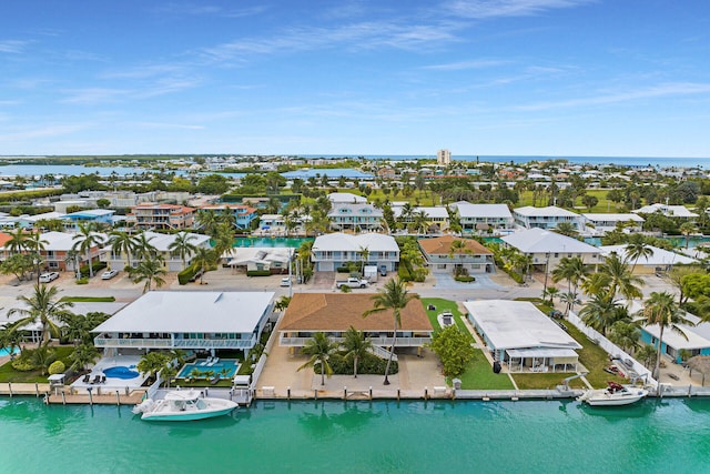 5019THST & St, Key Colony, FL 33051 - aerial perspective of suburban area featuring a large body of water