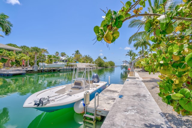 17126 Wahoo Ln, Sugarloaf, FL 33042 - dock with a water view