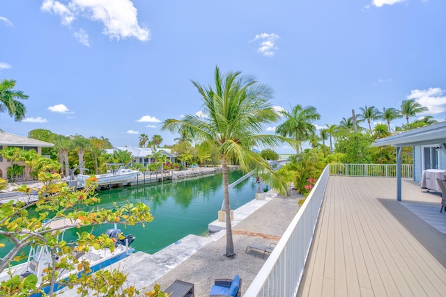 17126 Wahoo Ln, Sugarloaf, FL 33042 - dock with a water view