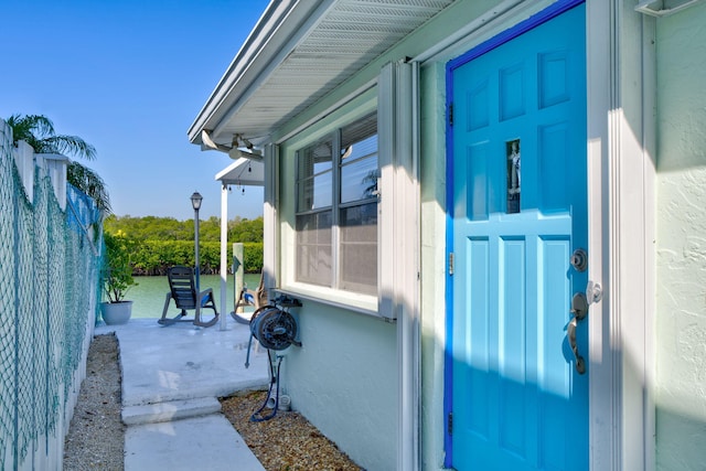 view of property entrance