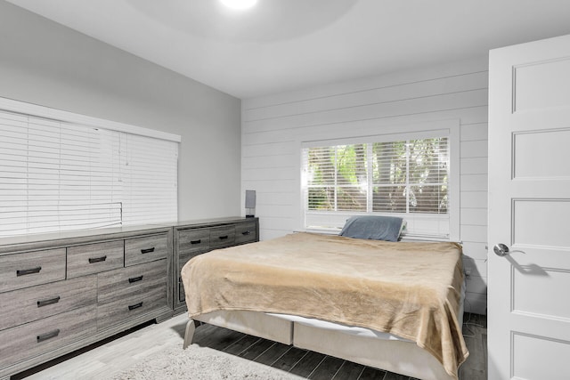 241 Seaview Dr, Duck, FL 33050 - bedroom with wood finished floors and wood walls