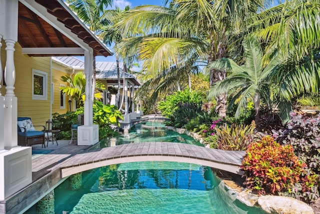 view of outdoor pool