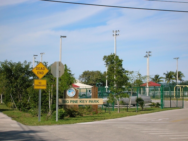 exterior details featuring fence