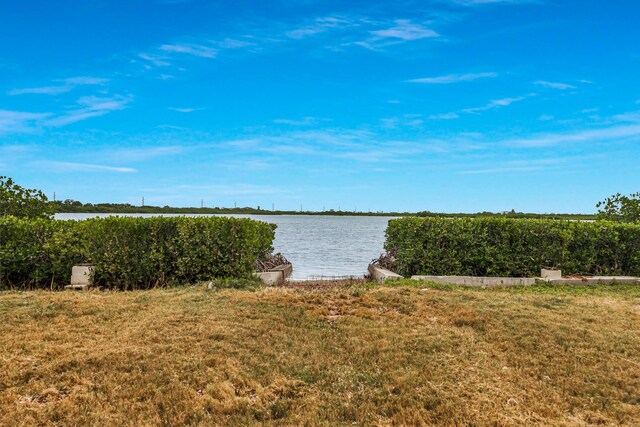 property view of water