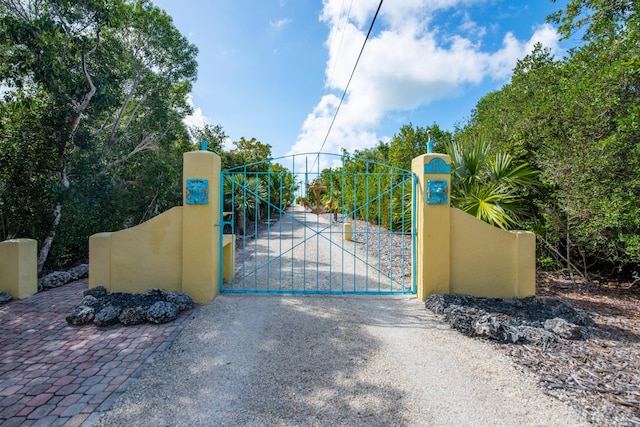 view of gate