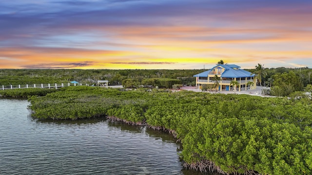 property view of water