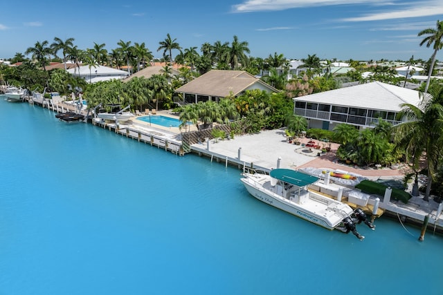 661 12th St, Key Colony, FL 33051 - bird's eye view of a large body of water