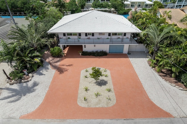 661 12th St, Key Colony, FL 33051 - aerial view of property and surrounding area