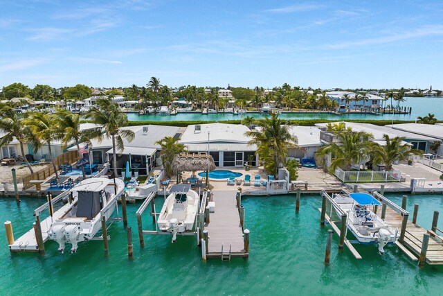 8 Sadowski Cswy, Key Colony, FL 33051 - aerial view of a nearby body of water
