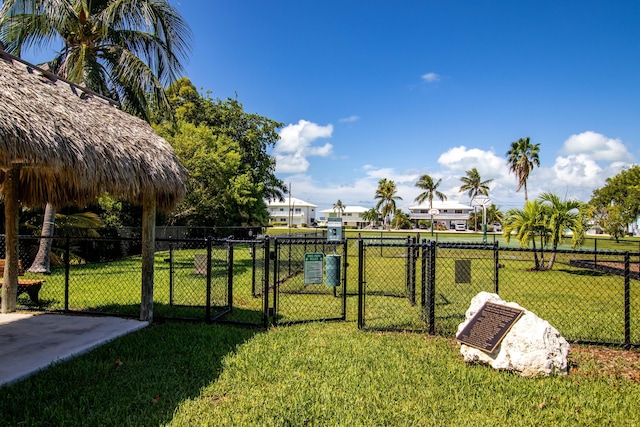 8 Sadowski Cswy, Key Colony, FL 33051 - view of yard with a gate and a dog friendly area