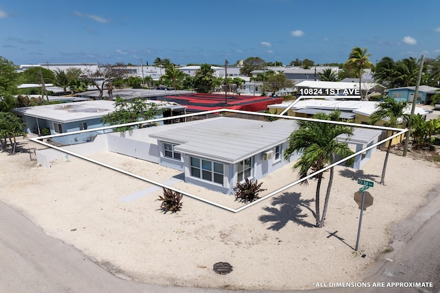 drone / aerial view