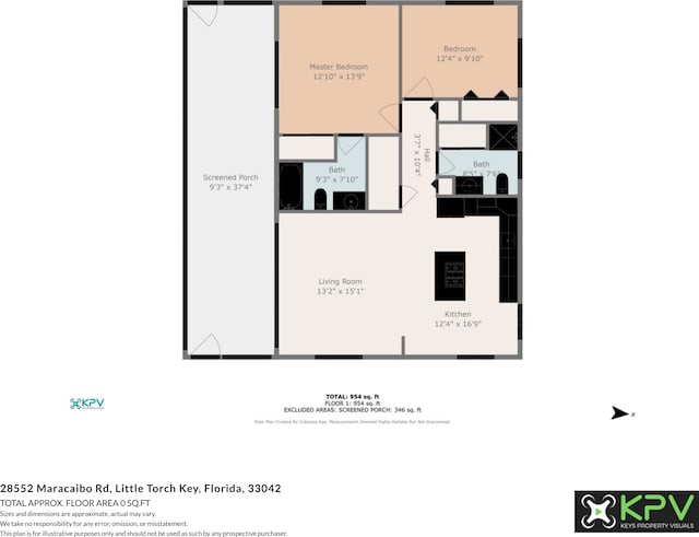 28552 Maracaibo Rd, Little Torch, FL 33042 - view of room layout