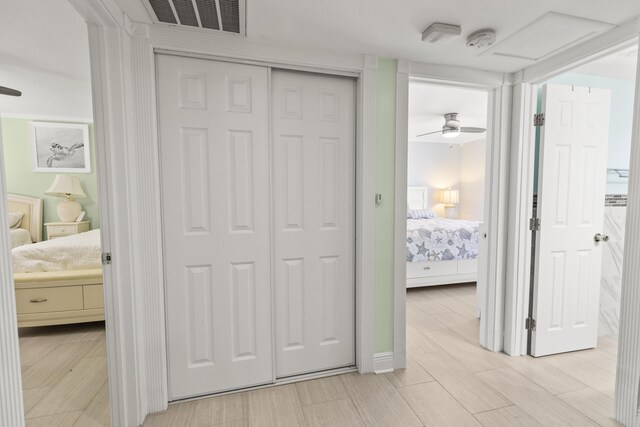 1215 97th St Unit 2, Marathon, FL 33050 - unfurnished bedroom featuring a closet and light wood finished floors