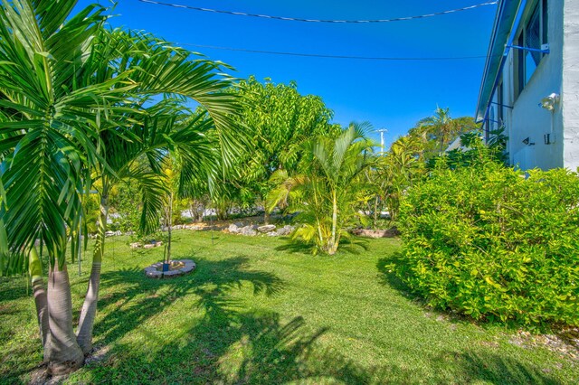 421 Ixora Dr, Big Pine, FL 33043 - view of grassy yard