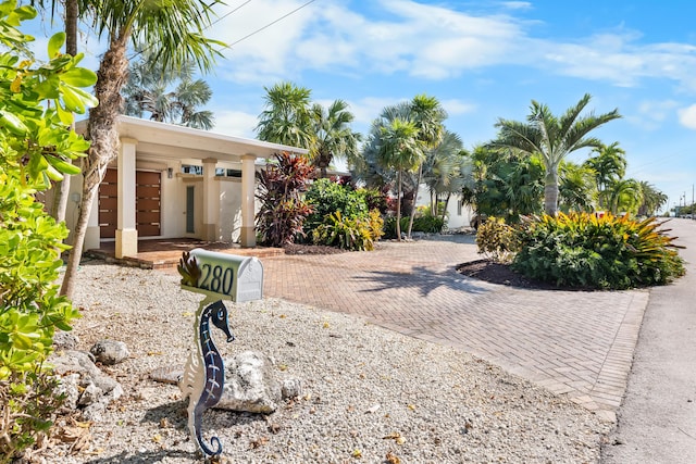 280 100th St, Ocean, Marathon, FL 33050 - view of yard