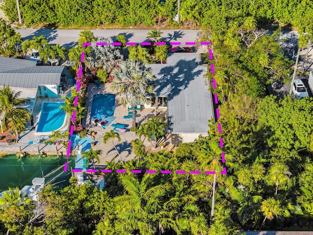 280 100th St, Ocean, Marathon, FL 33050 - birds eye view of property