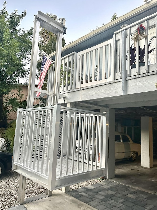 view of gate