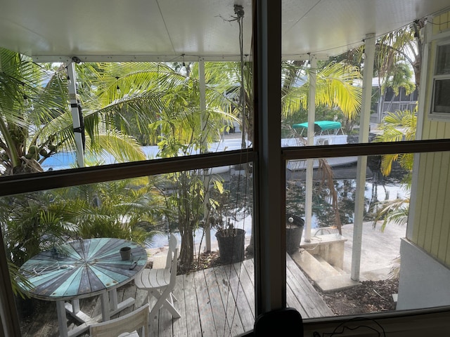 27858 Lobster Tail Trl, Little Torch, FL 33042 - sunroom featuring healthy amount of natural light