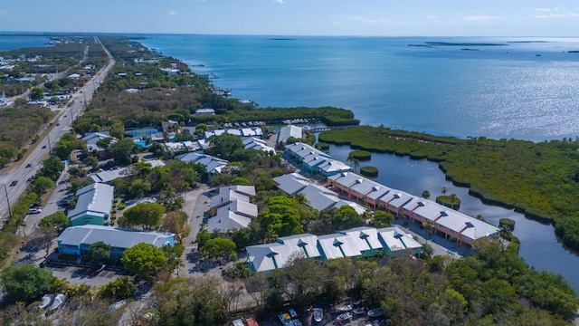 9867 Leeward Ave, Key Largo, FL 33037 - aerial view of property and surrounding area with a large body of water