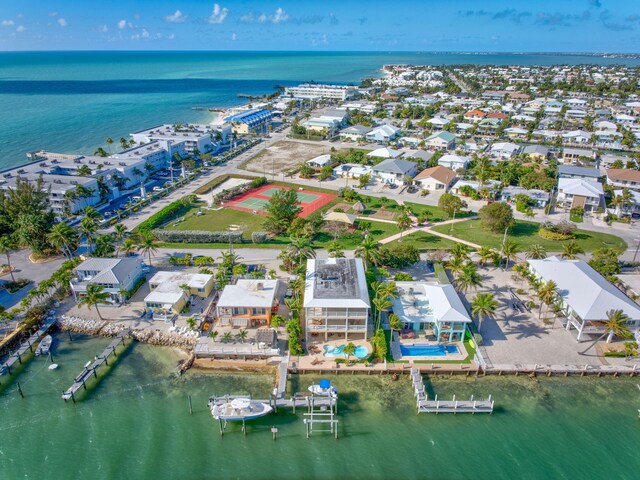 160 1st St, Key Colony, FL 33051 - drone / aerial view of a large body of water